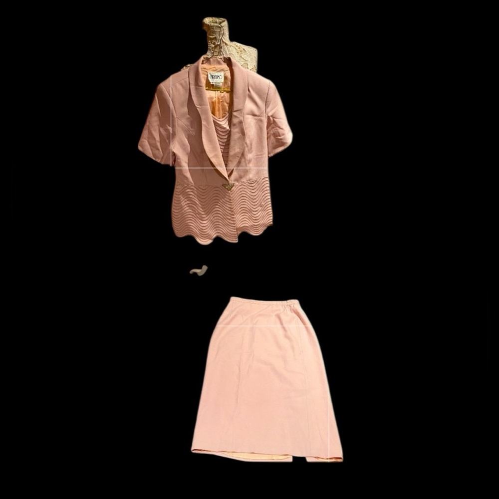 Vintage 90s Chrissimo skirtsuit
